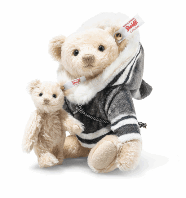 STEIFF - Maman ours Teddy avec bébé – Image 3